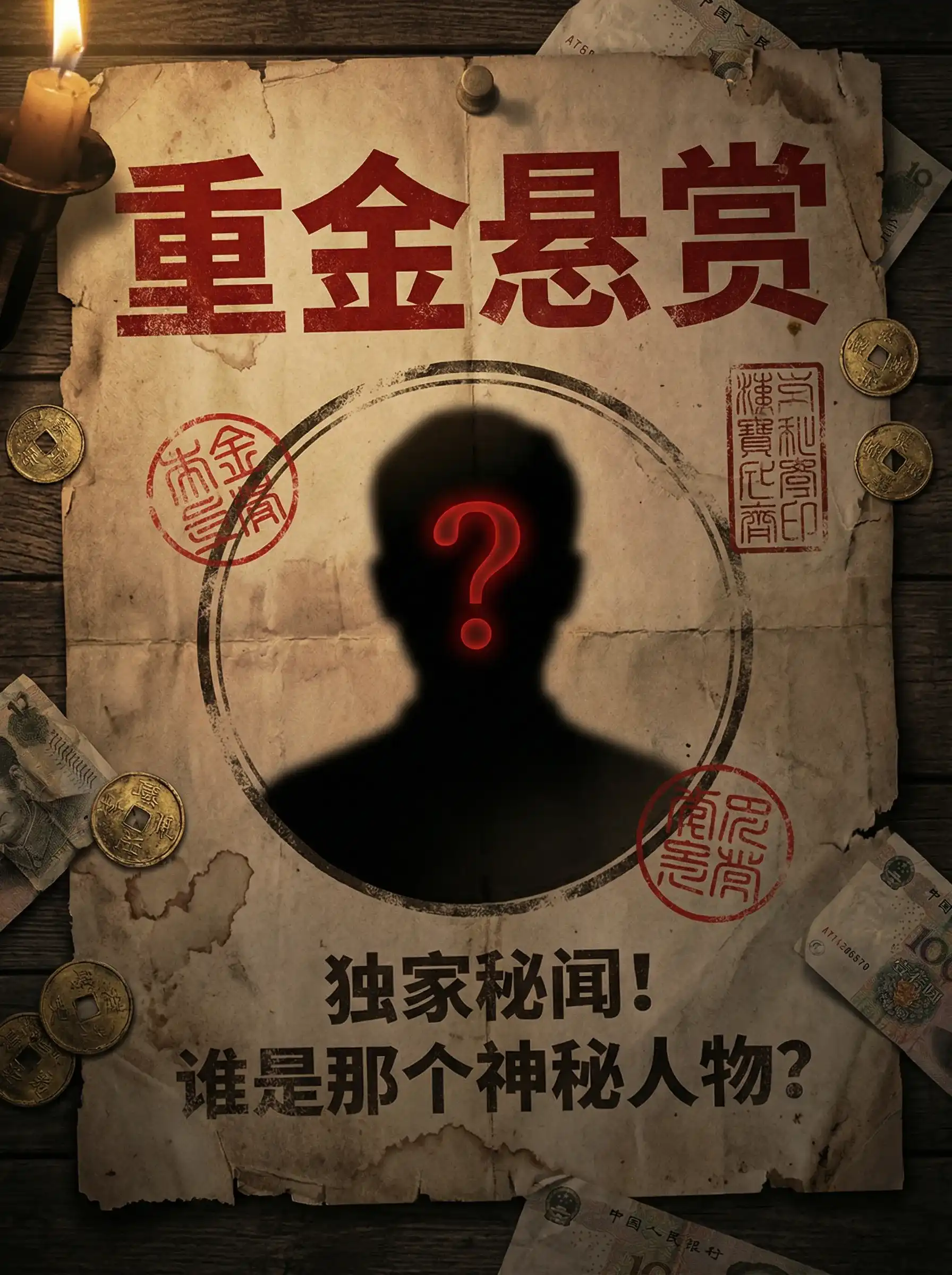 吃瓜五一 - 重金悬赏线索征集令